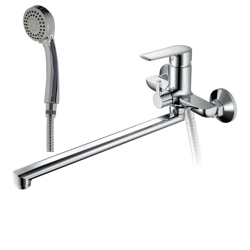 

Смеситель Haiba HB563 HB22563 для ванны с душем, хром, HB563 HB22563