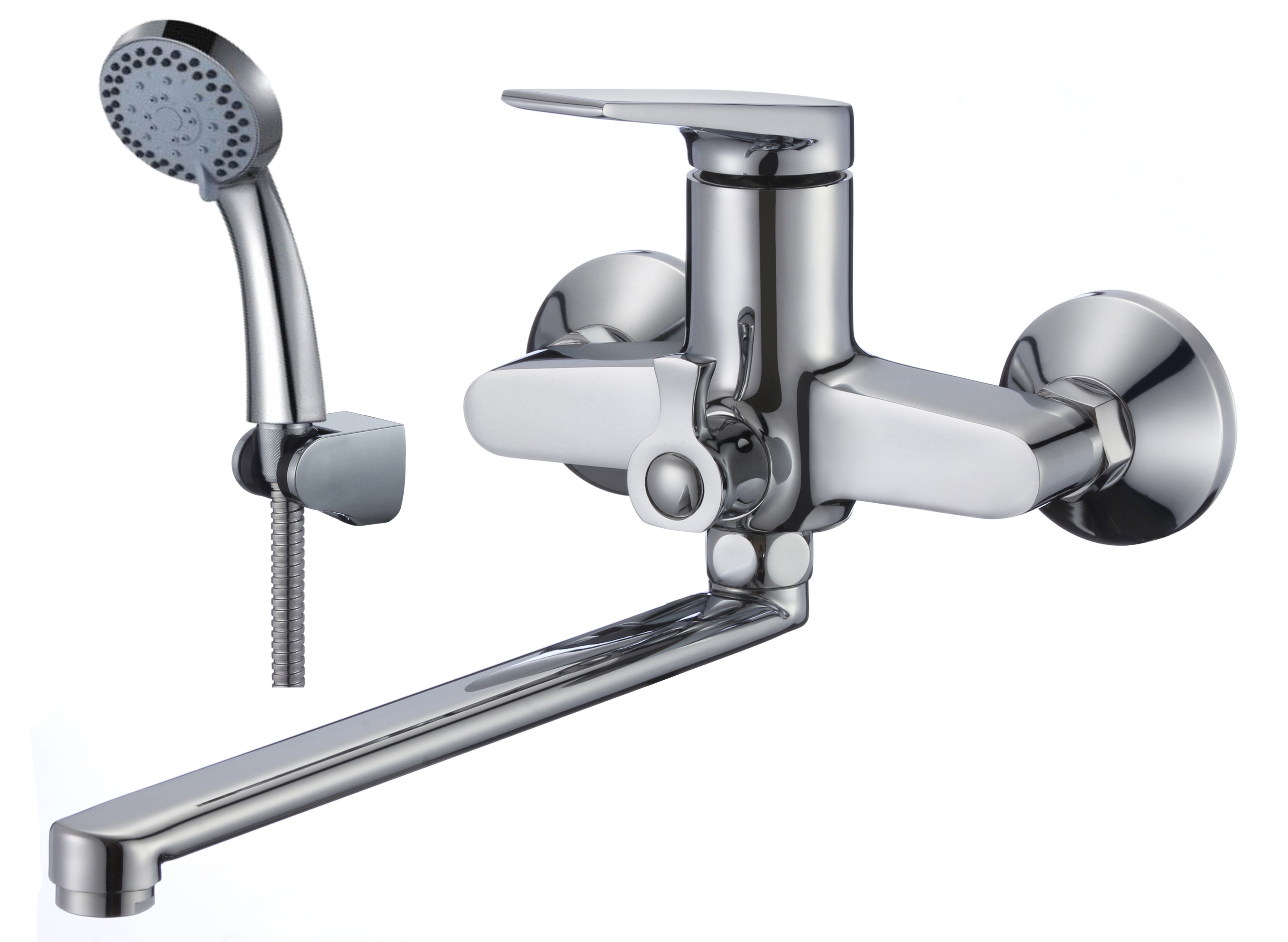

Смеситель для ванны с душем РМС SL121-006E хром, SL121-006E