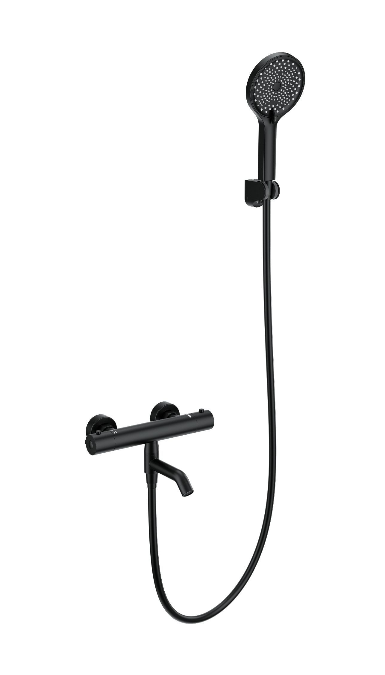 

Термостат для ванны с душем Wonzon & Woghand WW-B2065-A1-MB черный, WW-B2065-A1-MB