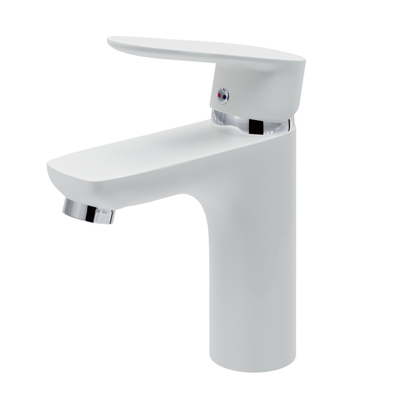 

Смеситель для раковины Aringa Рейн AR02011WH белый, AR02011WH