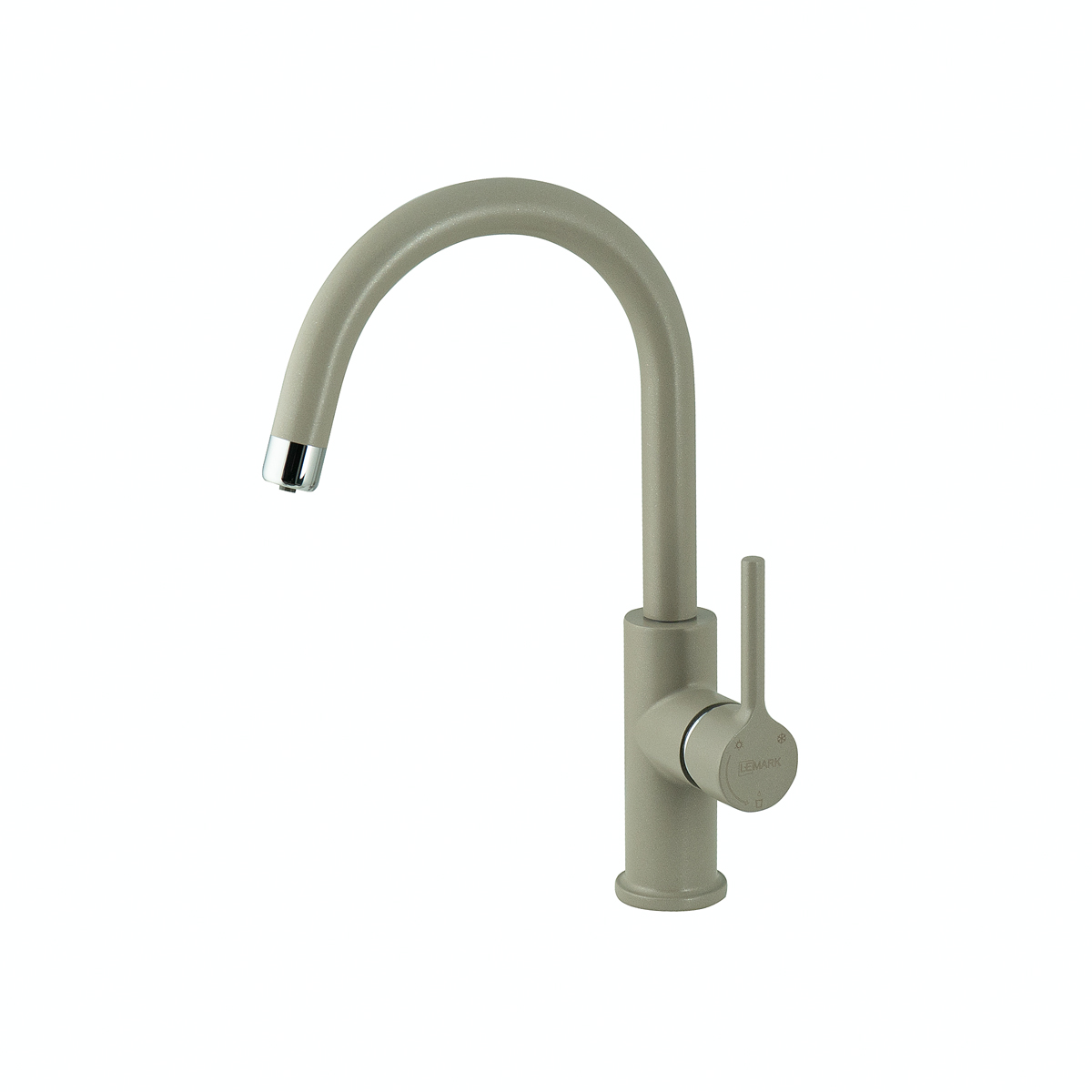 

Смеситель Lemark Comfort LM3073PGR для кухонной мойки серый, LM3073PGR