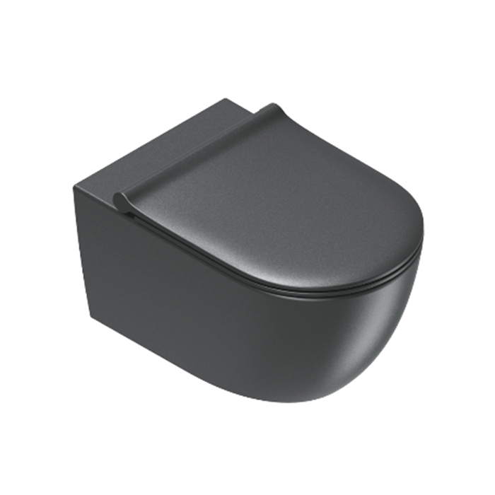 

Унитаз подвесной Catalano Sfera 0511550022 безободковый, черный матовый, 0511550022