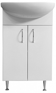

Тумба с раковиной Stella Polar Концепт 50 ЭКО NEW (раковина Уют 50), Белый