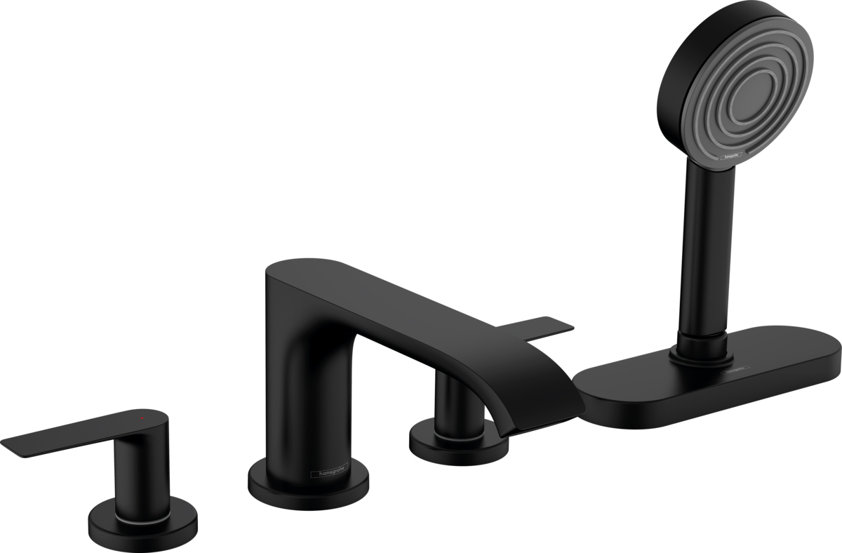 

Смеситель Hansgrohe Vivenis 75444670 на борт ванны, матовый черный
