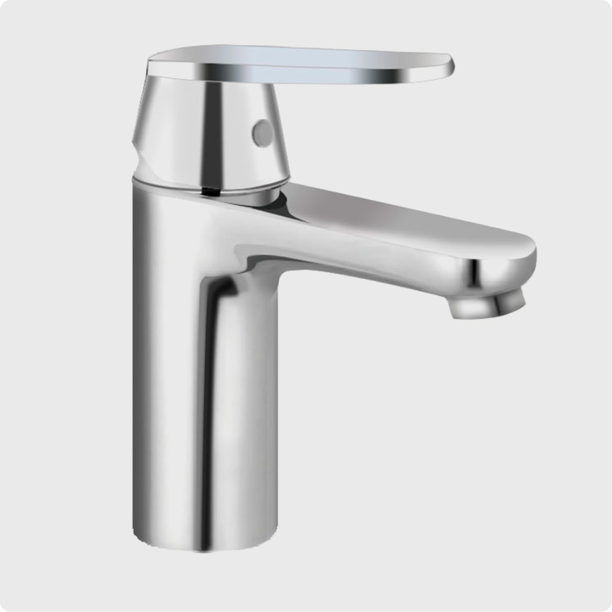 

Смеситель для раковины AQUAme Prato AQMP6131 хром, AQMP6131
