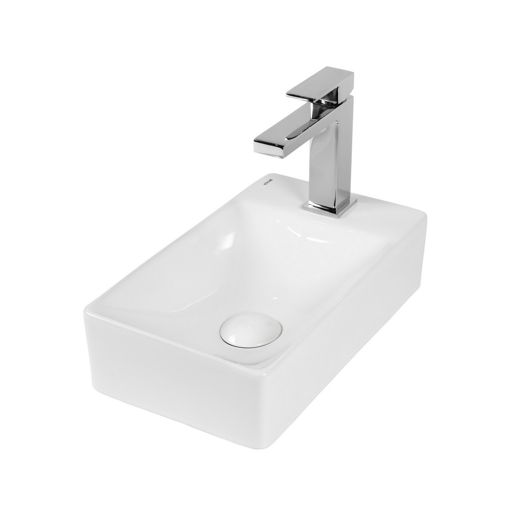 

Мебельная раковина Bond Cube S12-380R 37,5х21,5 белый, S12-380R