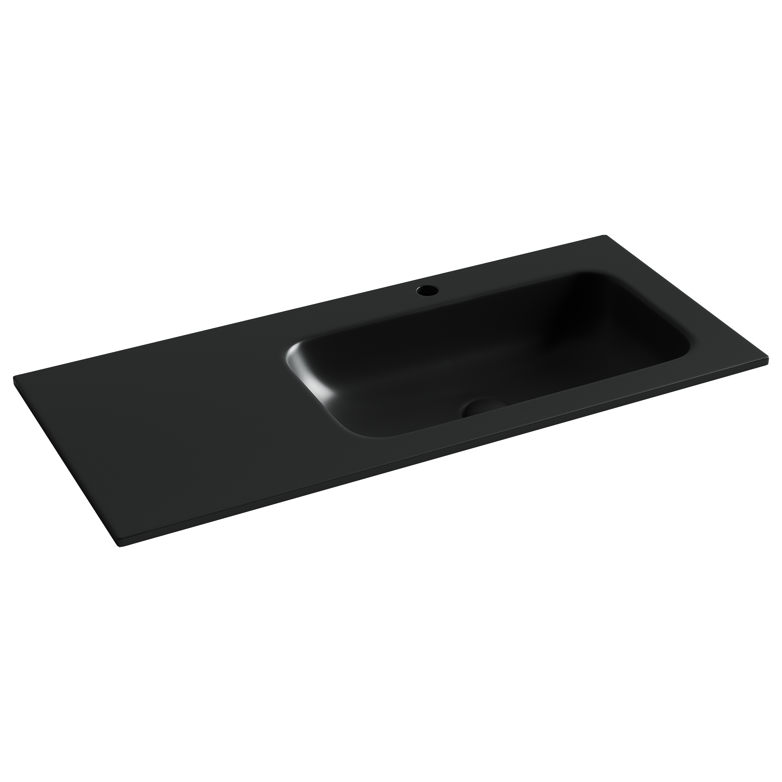 

Раковина Ceramicanova GRACE CN7015MB 101х45,7 см, черная матовая, Черный, CN7015MB