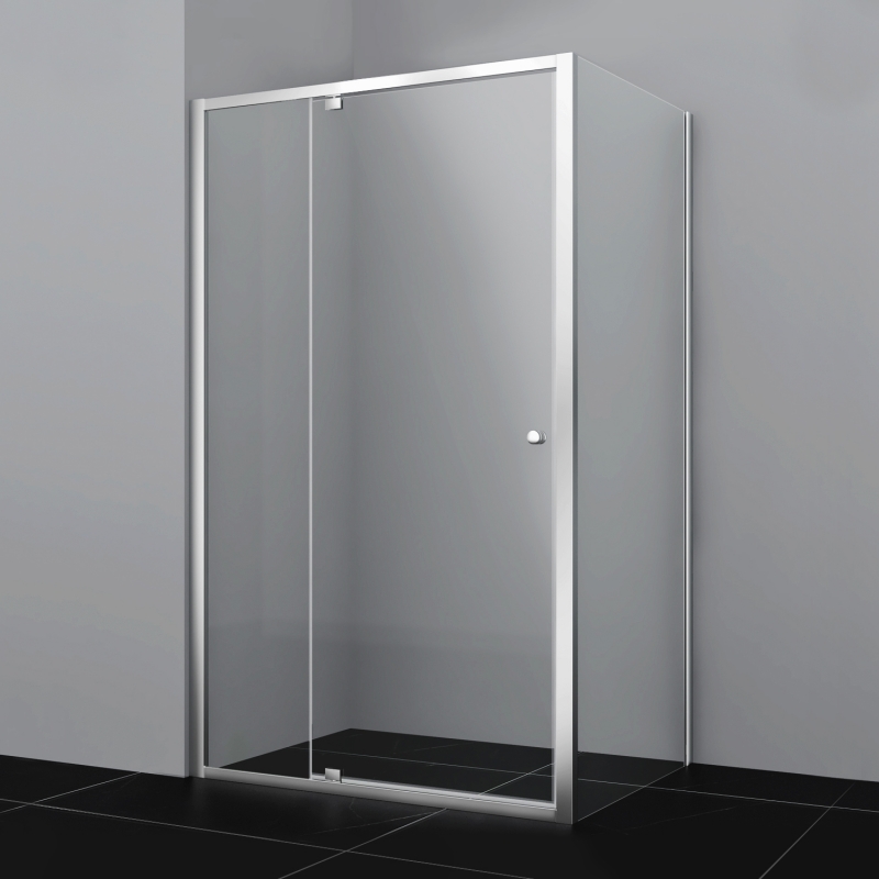 

Душевой уголок WasserKRAFT Aula 11P10 120х190 стекло прозрачное, профиль хром, 11P10