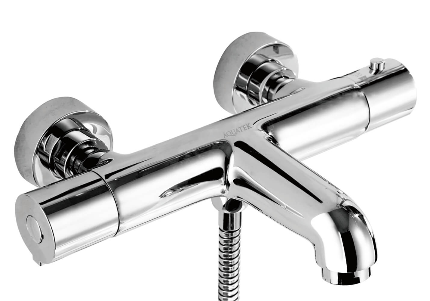 

Термостат для ванны с душем Aquatek Вега AQ1043CR хром, AQ1043CR
