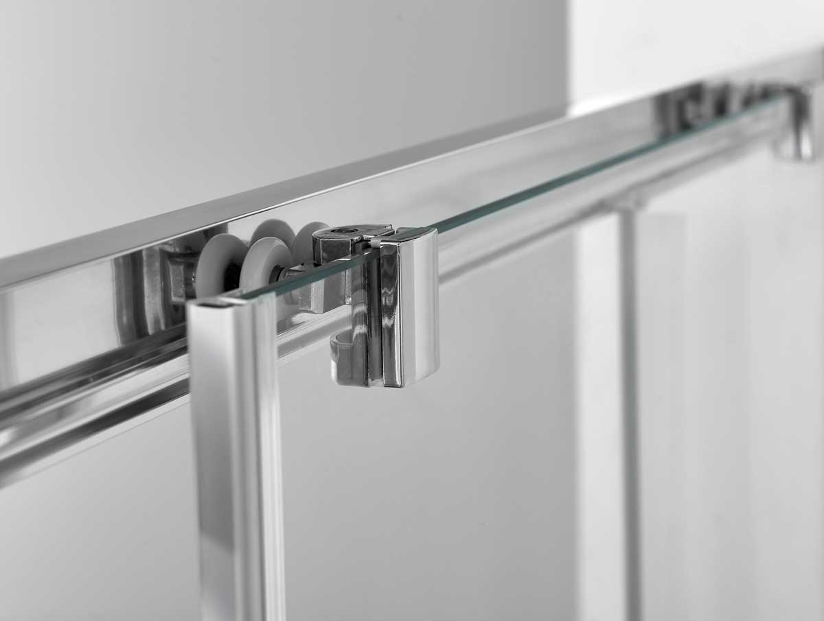 

Душевая дверь Vincea Alpha VDS-3AL110CLB, 110, черный, стекло прозрачное, VDS-3AL110CLB