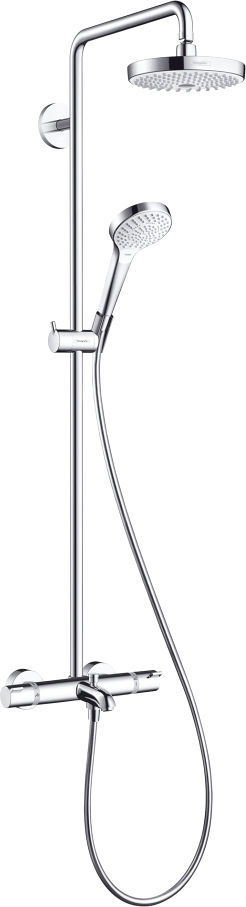 

Душевая стойка Hansgrohe Croma Select S 180 2 jet 27351400, Хром, Croma Select S 180 2 jet