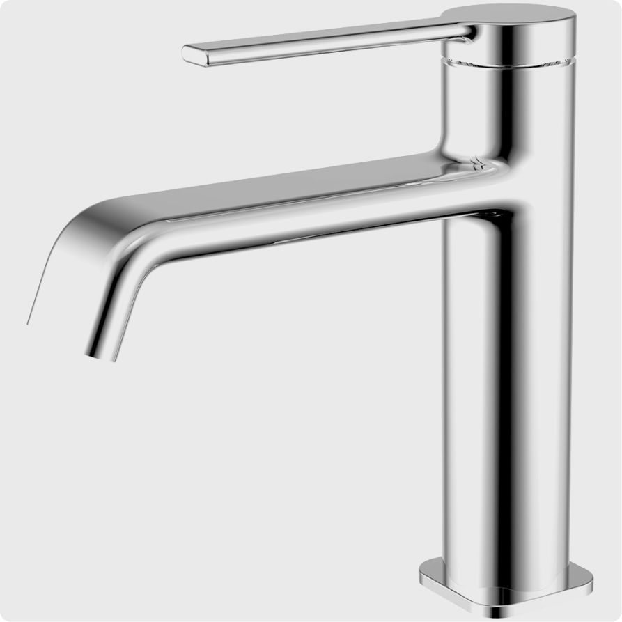 

Смеситель для раковины AQUAme Asti AQM6410CR хром, AQM6410CR