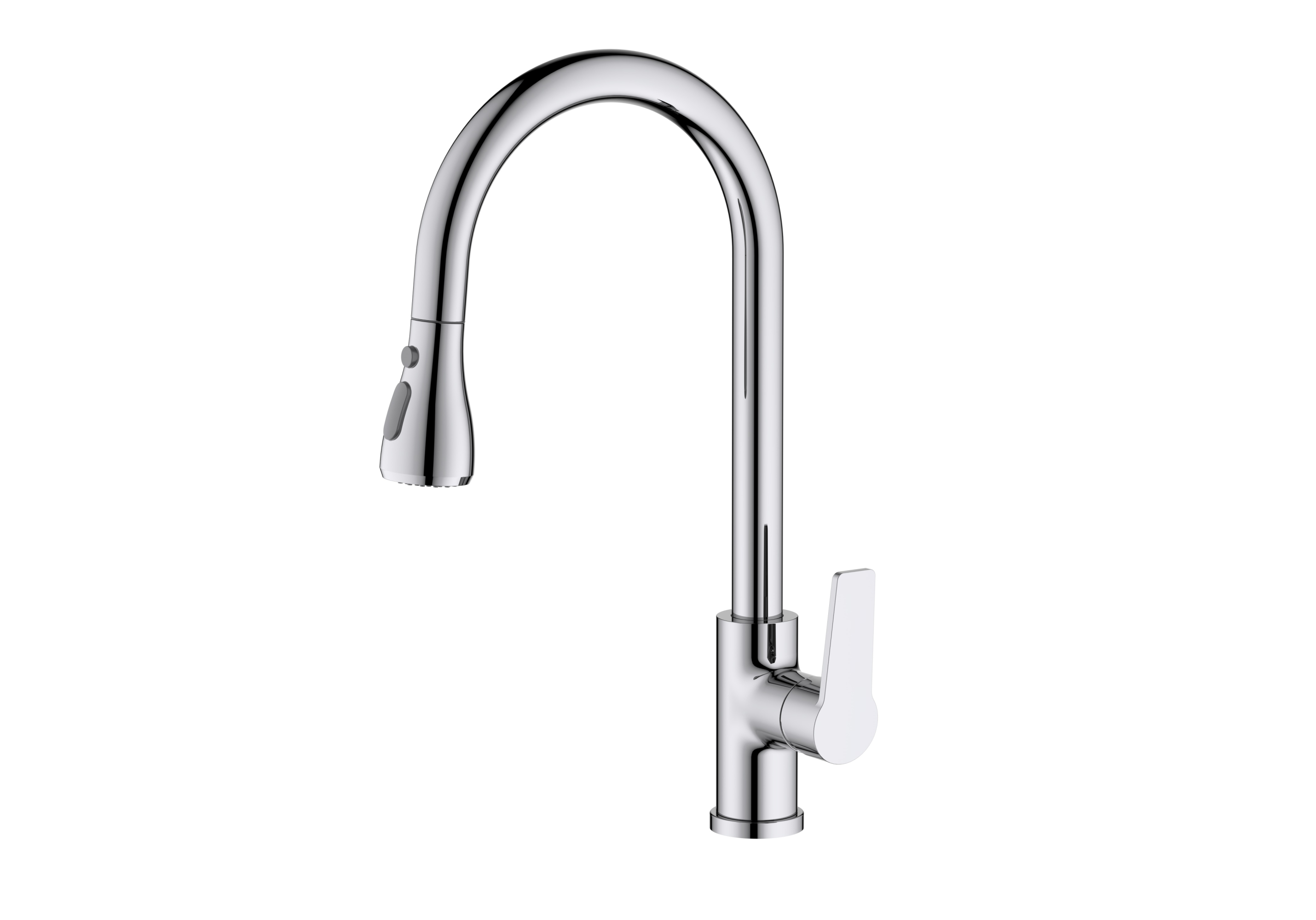 

Смеситель для кухонной мойки Aquatek Лугано AQ1784CR хром, AQ1784CR