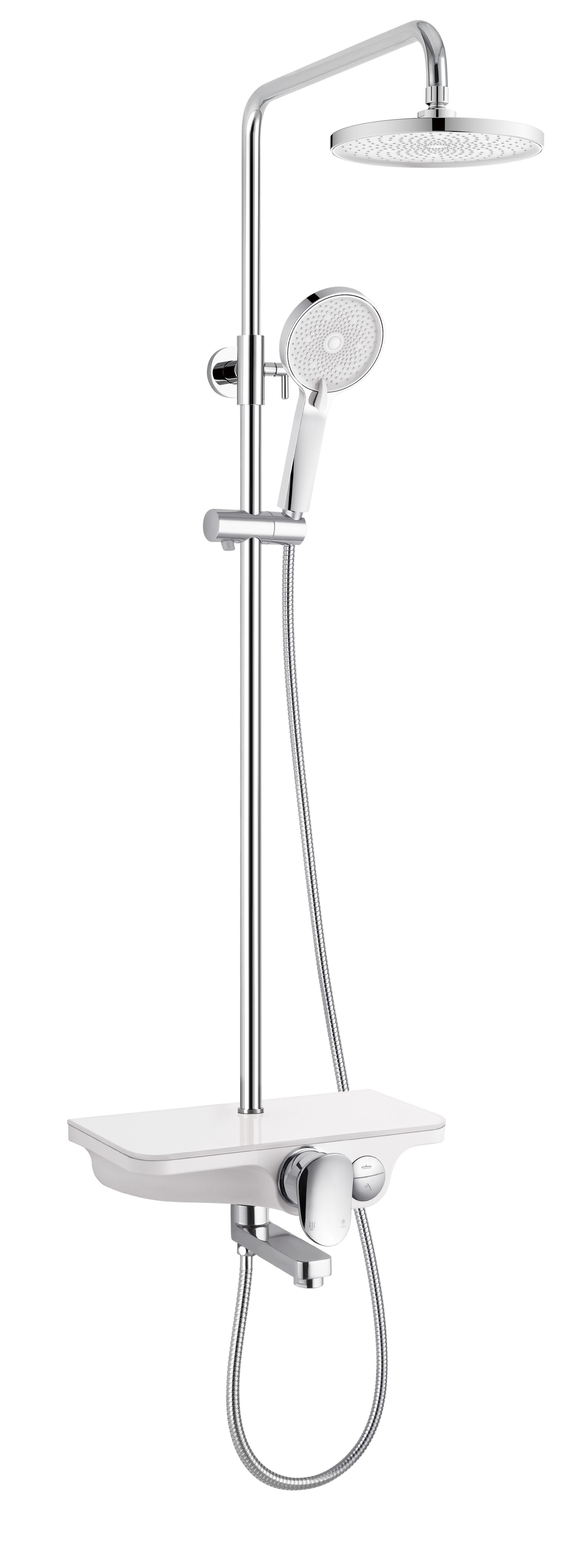 

Душевая стойка Weltwasser WW DP 1020 WT белый, 1020 WT