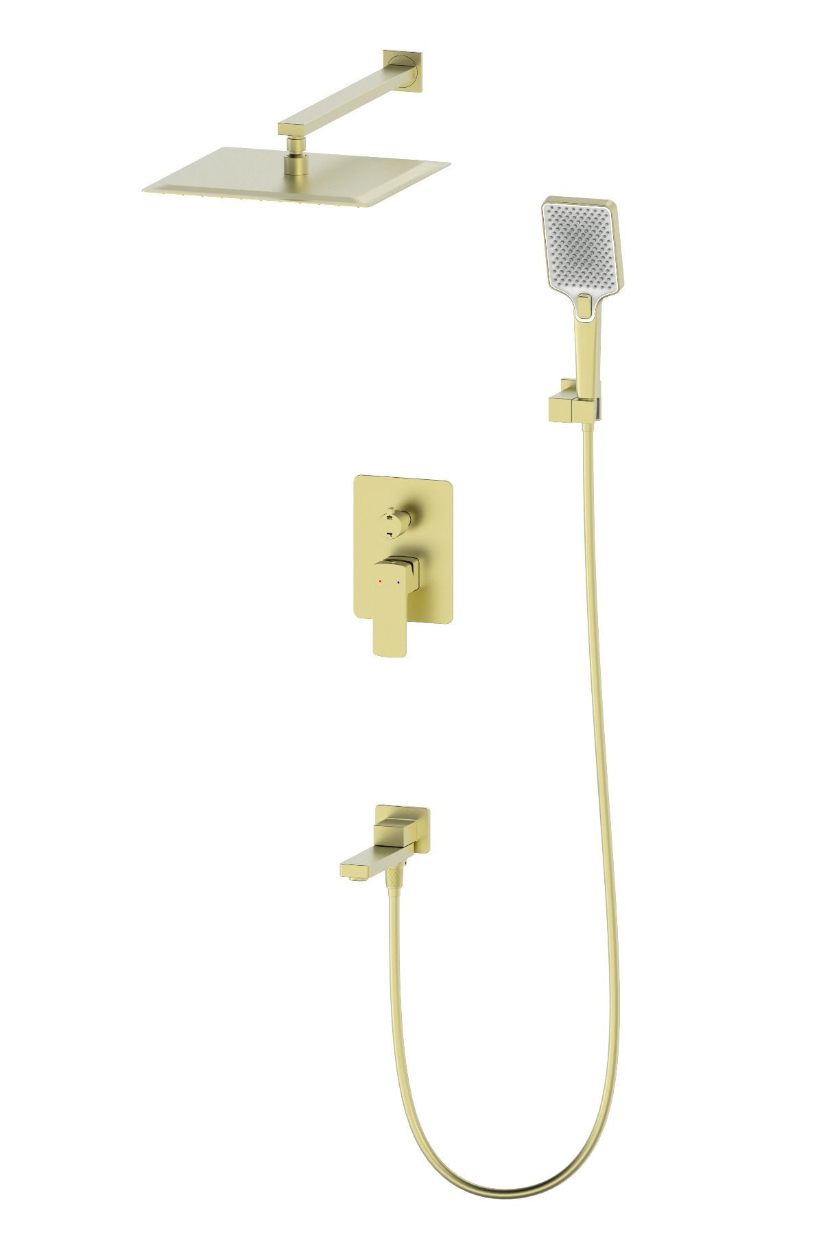 

Душевой комплект Wonzon & Woghand WW-88939003-BG золото, Золотой, WW-88939003-BG