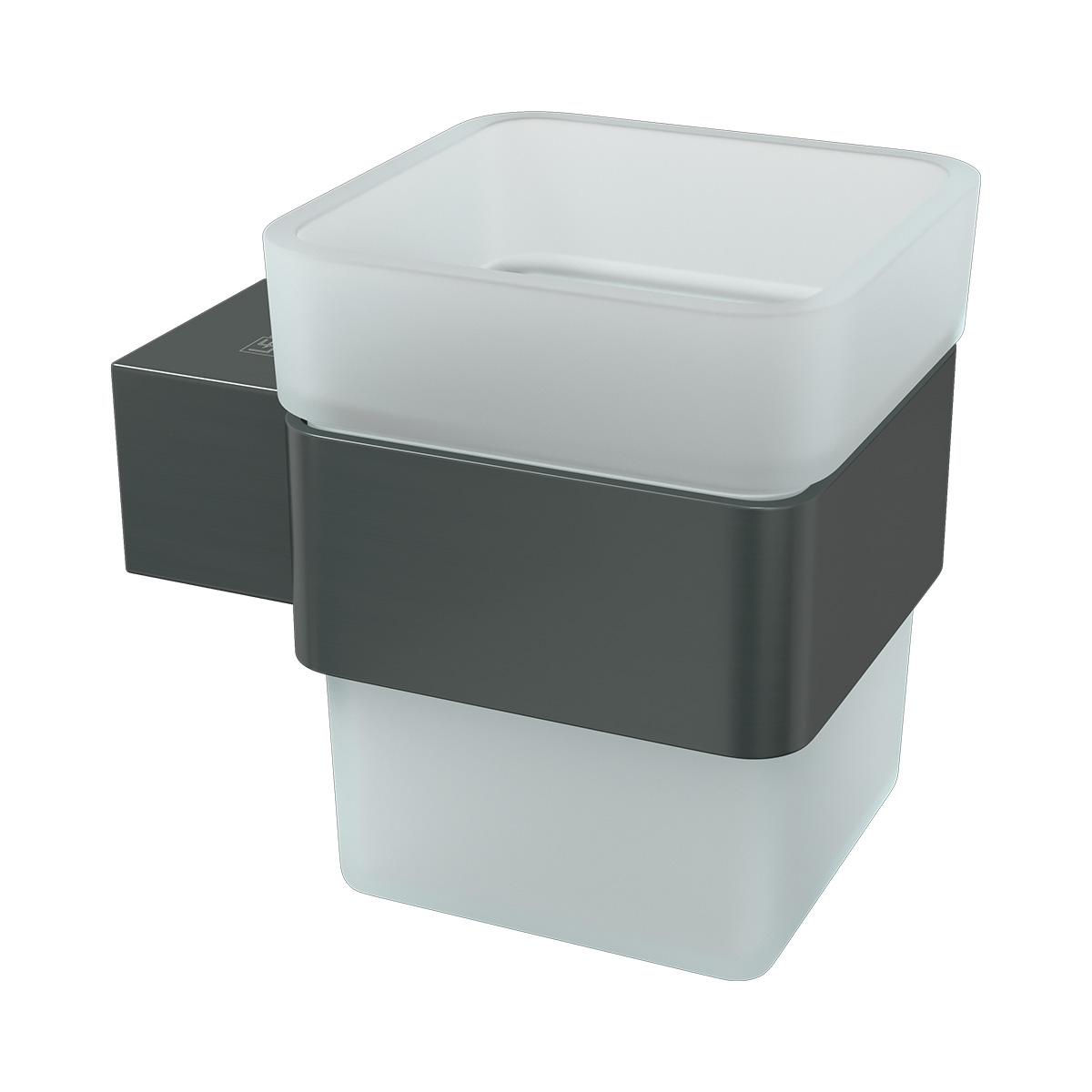 

Стакан Lemark Smooth Line 9736015 графит, 9736015