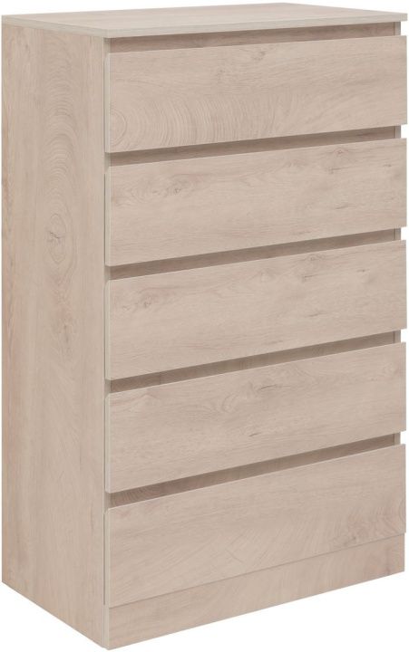 

Комод Aquanet Сканди 70x40 дуб эдгрейн, 5 ящиков, Коричневый, Сканди 00302551