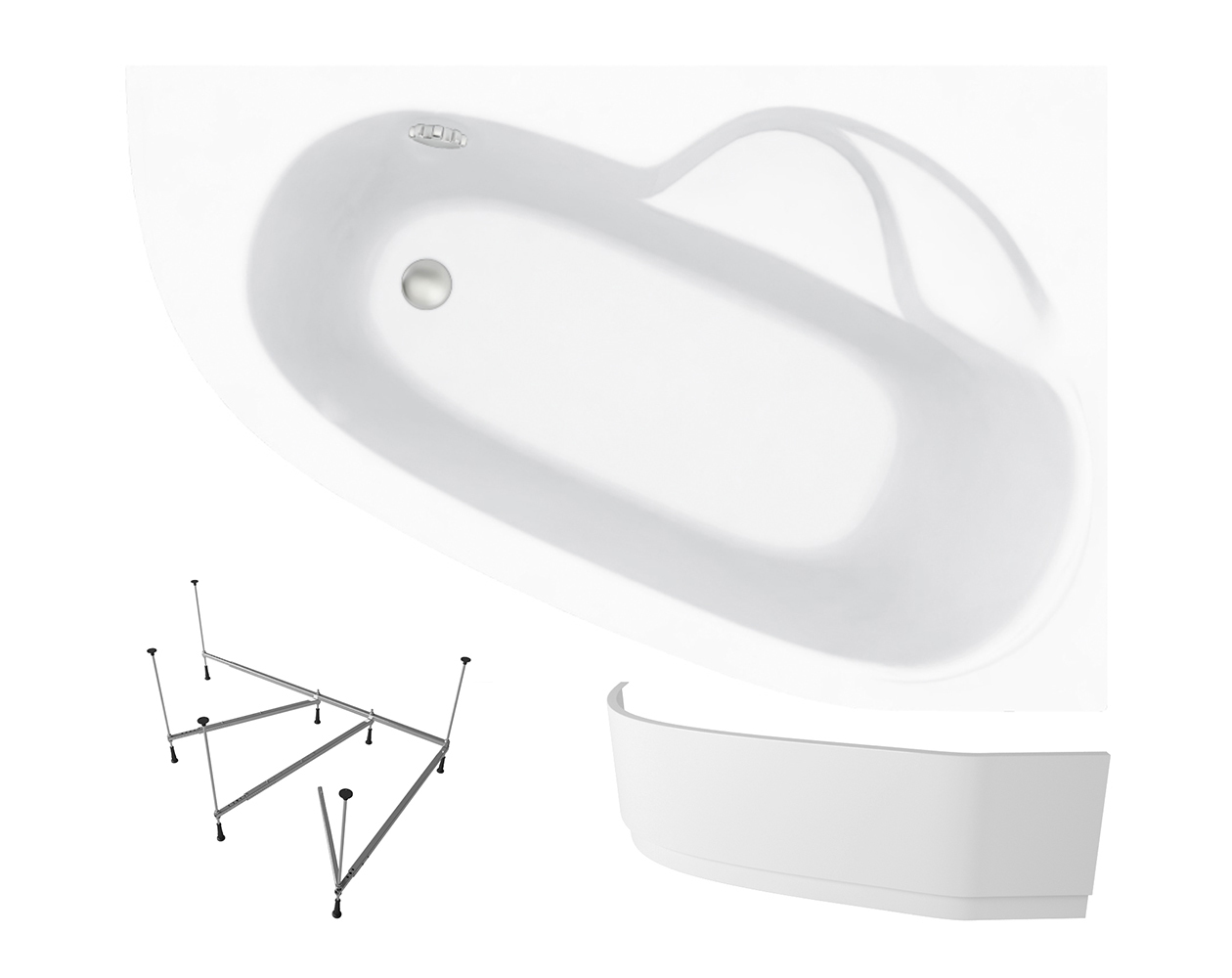 

Комплект 3 в 1 Lavinia Boho Bell Pro S2-3702170R, Белый, S2-3702170R