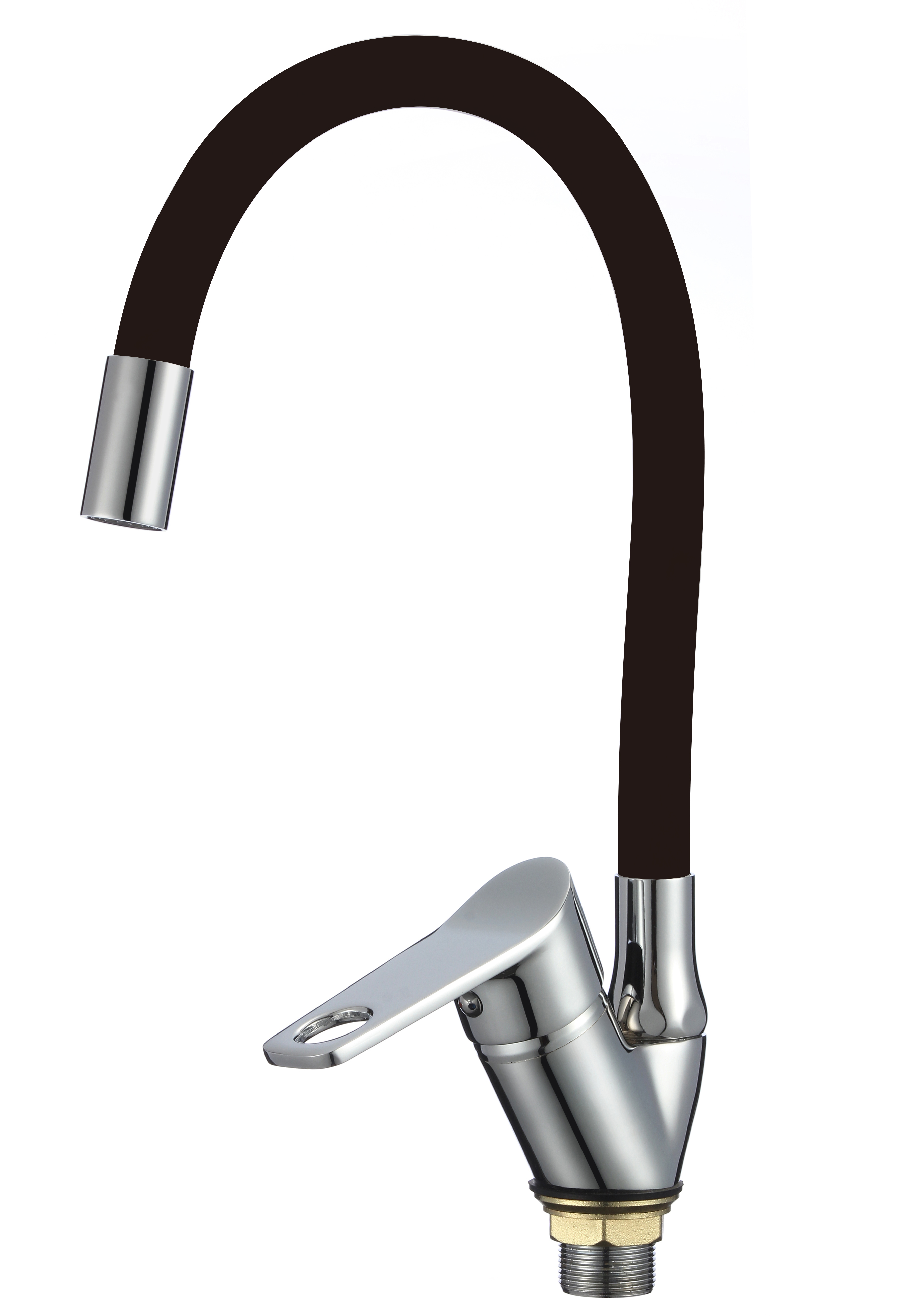 

Смеситель РМС SL137BL-016F для кухни, черный, хром, SL137BL-016F