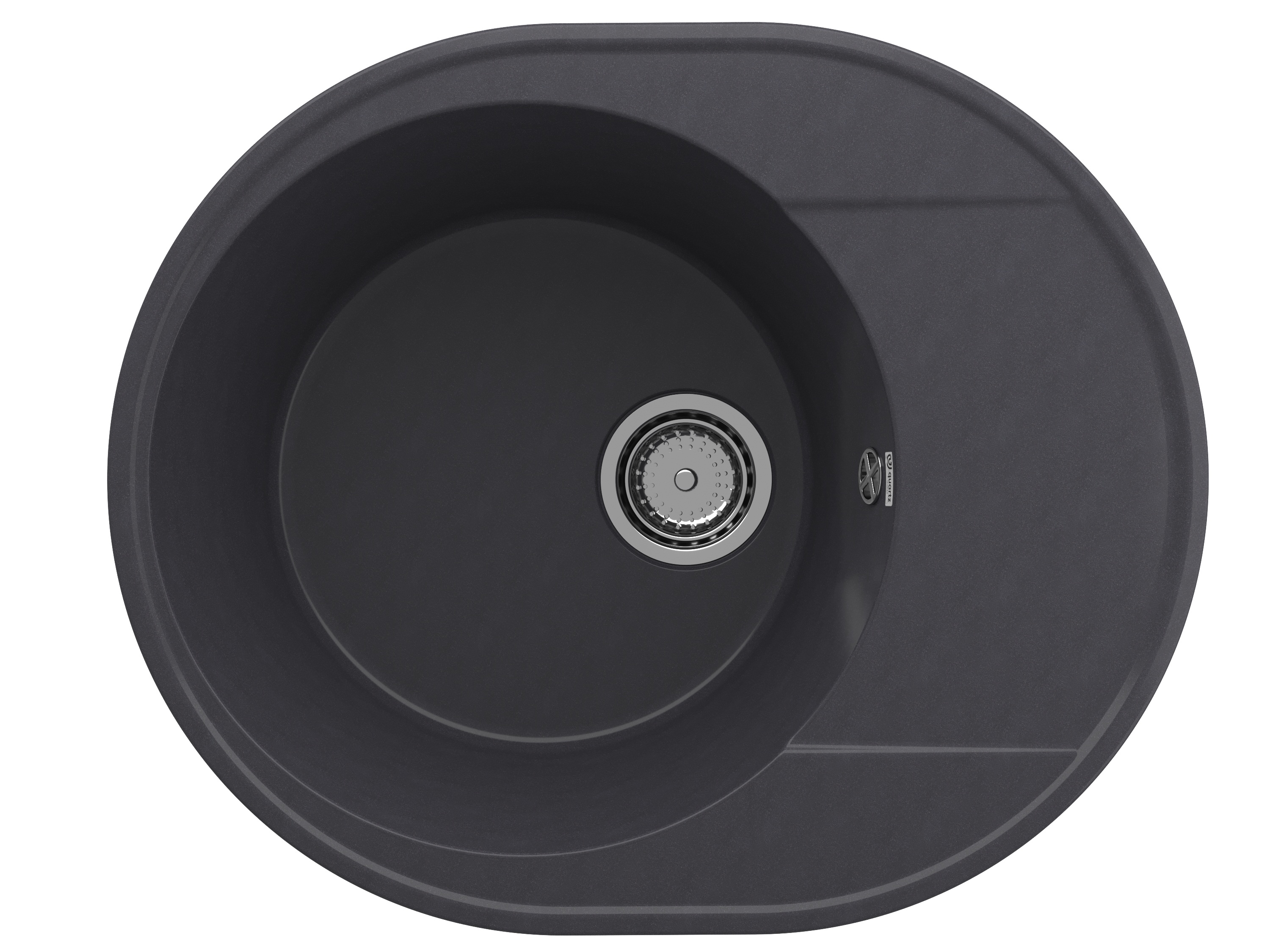 

Мойка кухонная Ulgran Quartz Nora 585-08 58,5х48,5 см, космос, Темно-серый, Nora 585-08