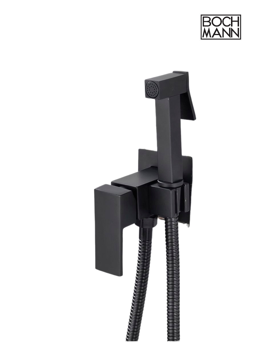 

Гигиенический душ Boch mann Resia CK-P11B BM10413 со смесителем, черный, BM10413