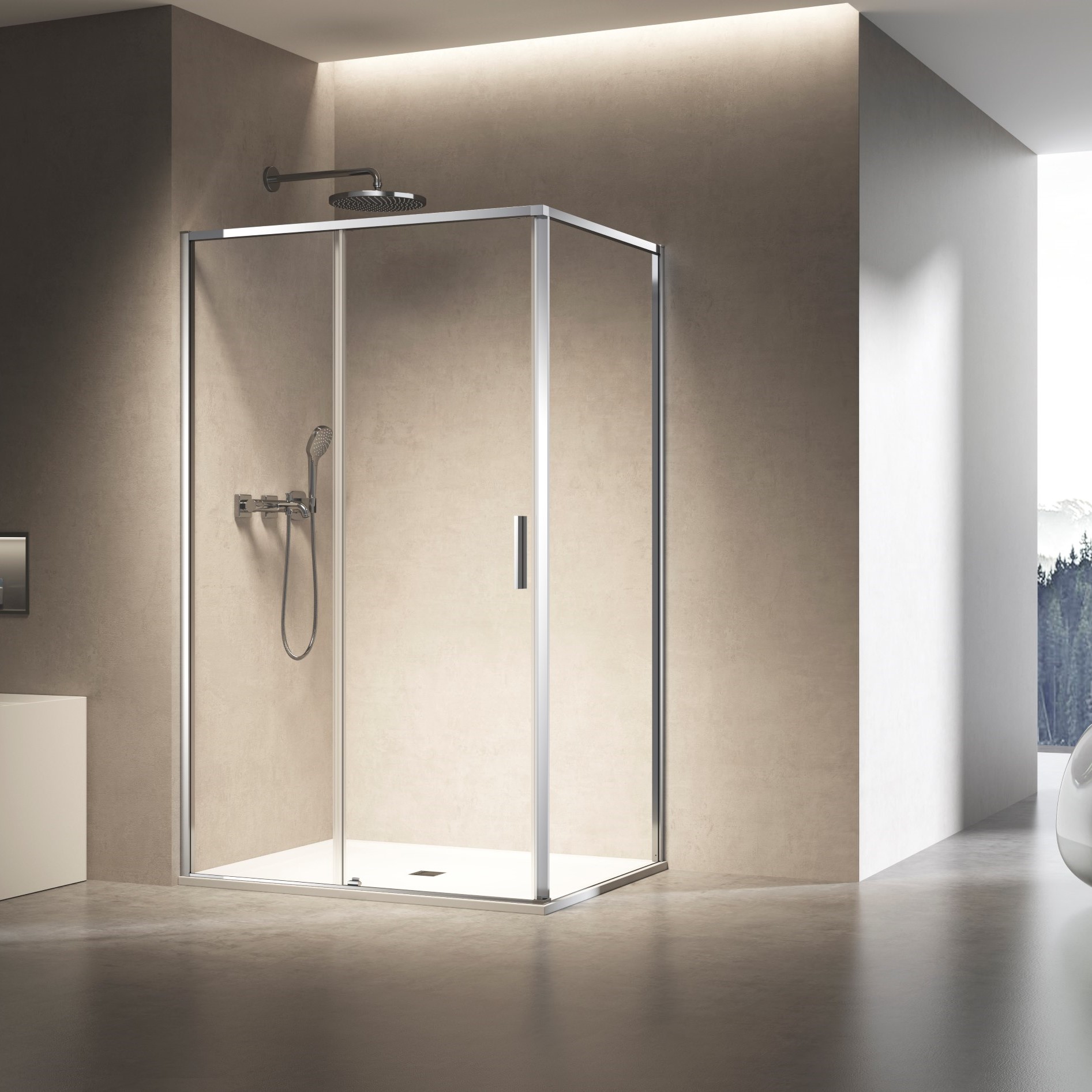 

Душевой уголок Vincea Slim 8mm VSR-6SL8013CL 130x80x200 см, профиль хром, стекло прозрачное, VSR-6SL8013CL