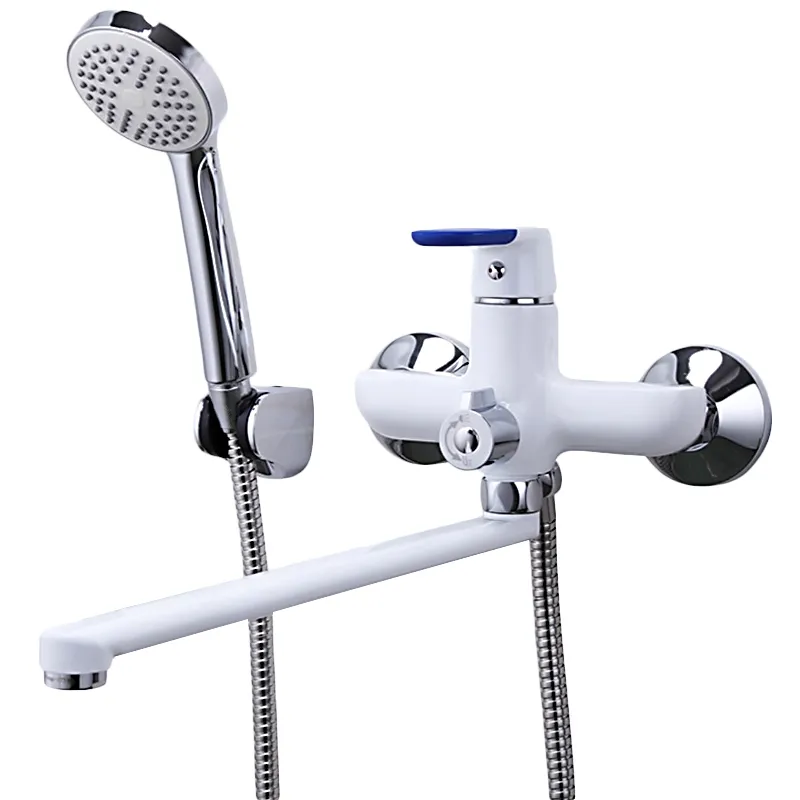 

Смеситель для ванны с душем Frap H34 F2234, белый, F2234