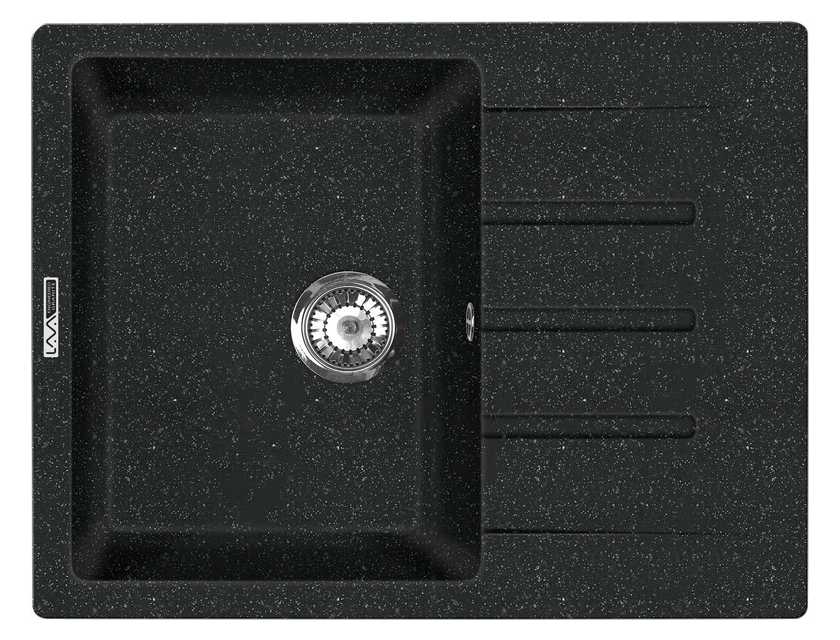 

Мойка кухонная Lava L1 Basalt черный, L1 Basalt