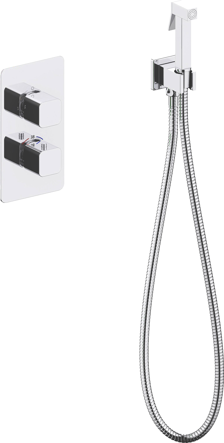 

Гигиенический душ Timo Petruma 5089/00SM со смесителем, хром, Petruma 5089/00SM