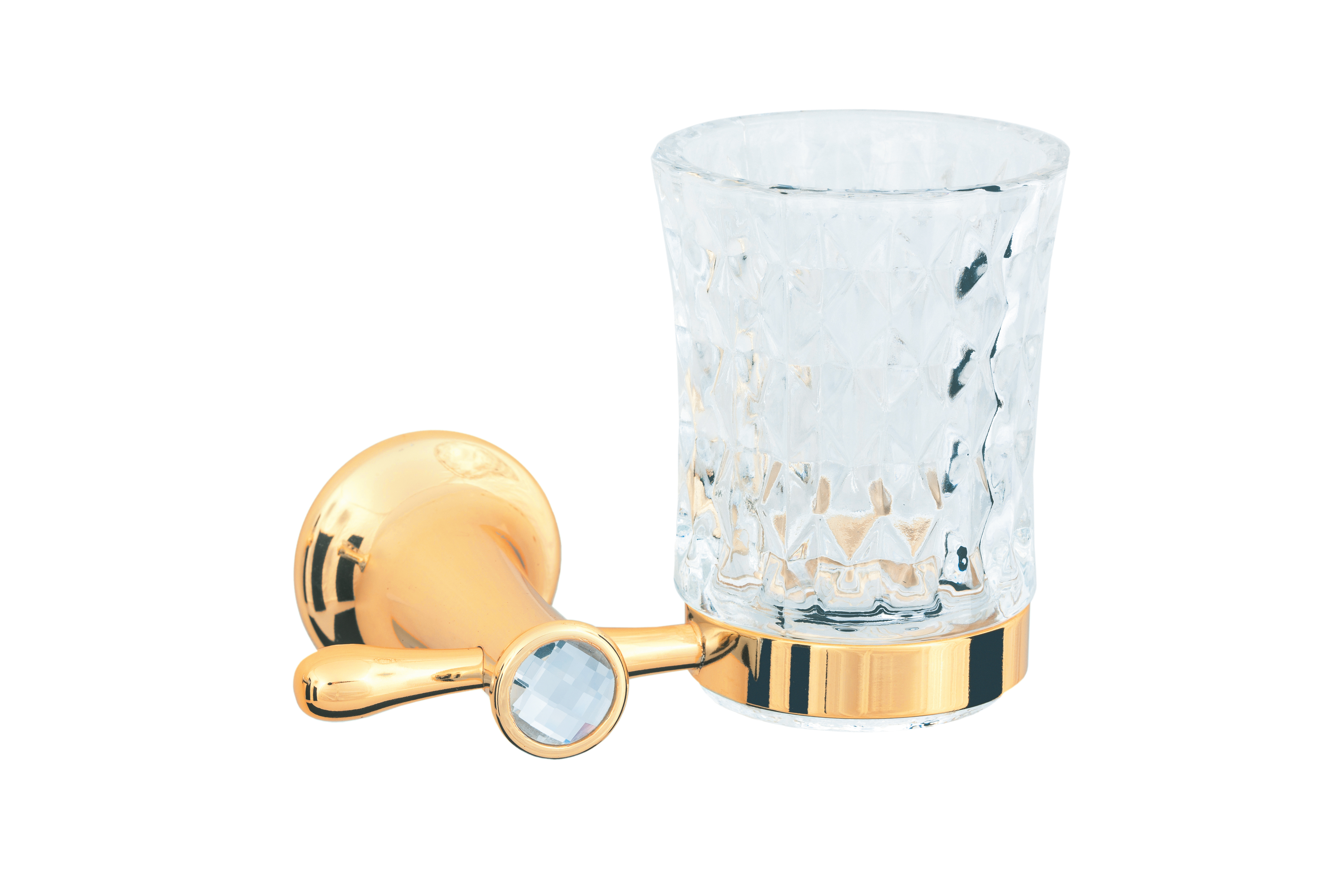

Стакан Boheme Chiaro 10504 для зубных щеток, Золото, Chiaro 10504
