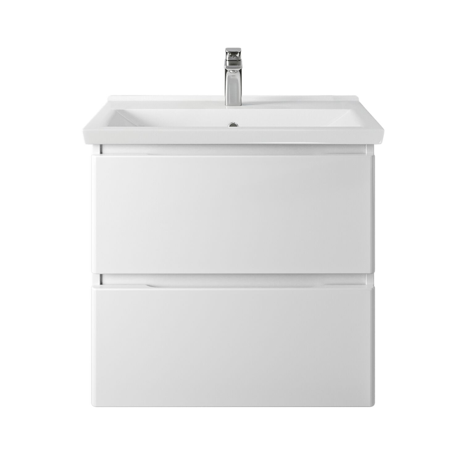 

Тумба с раковиной SanStar Riana 60 подвесная (раковина Миранда 60), Белый, Riana 60