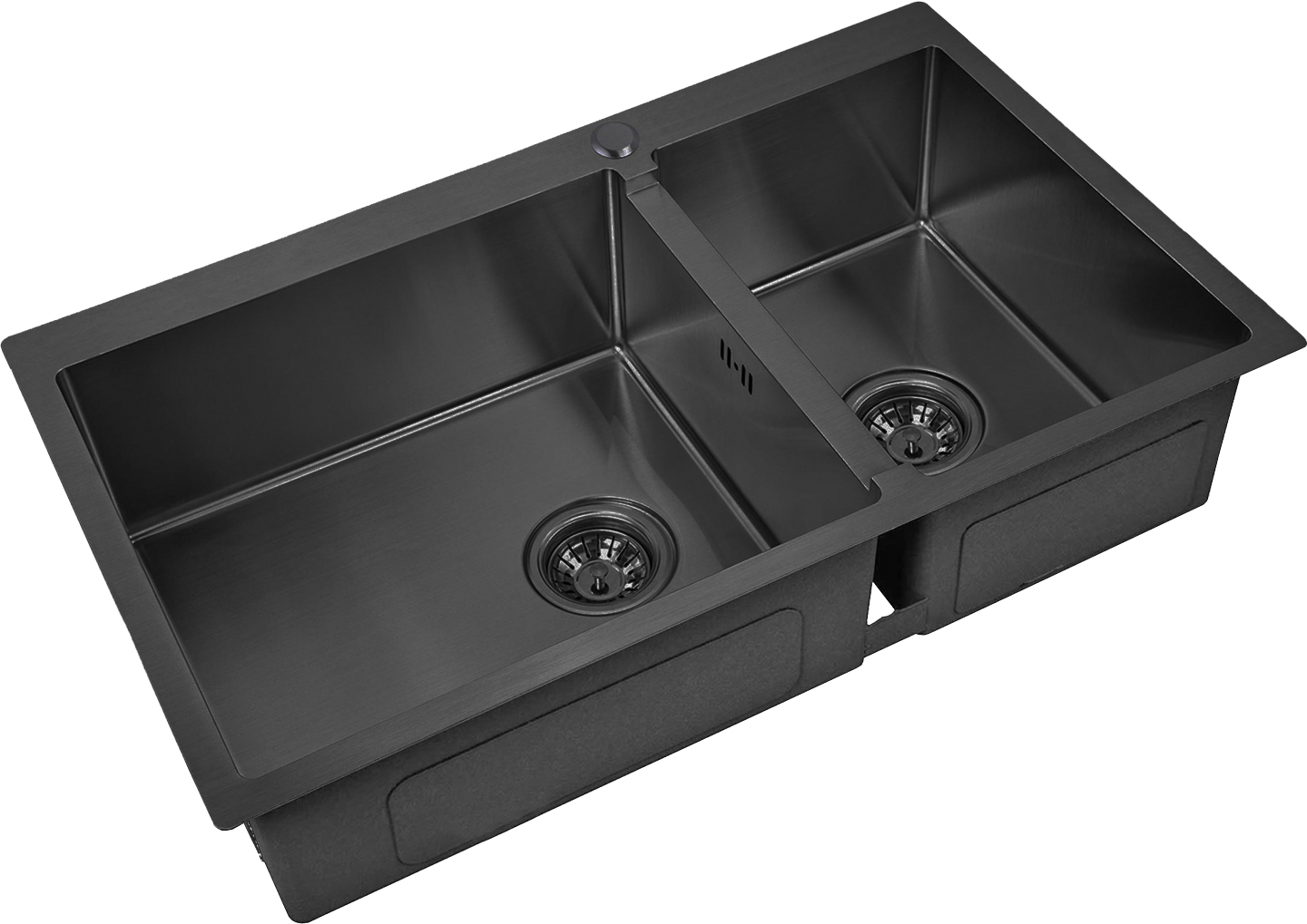 

Мойка кухонная Zorg Inox PVD 78-2-51 L grafit, Черный, Inox PVD 78-2-51 L