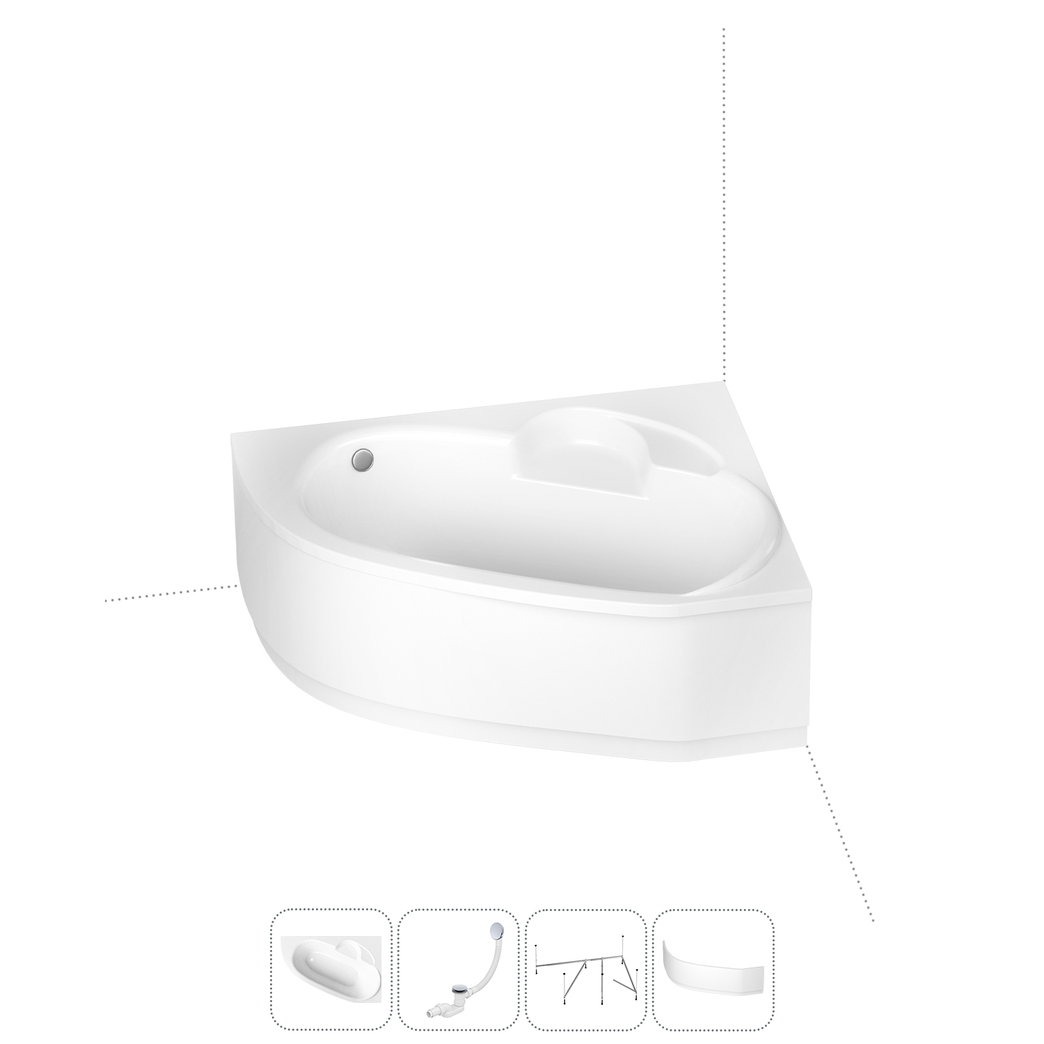 

Комплект с ванной Lavinia Boho Bell Pro 202011130, 202011130