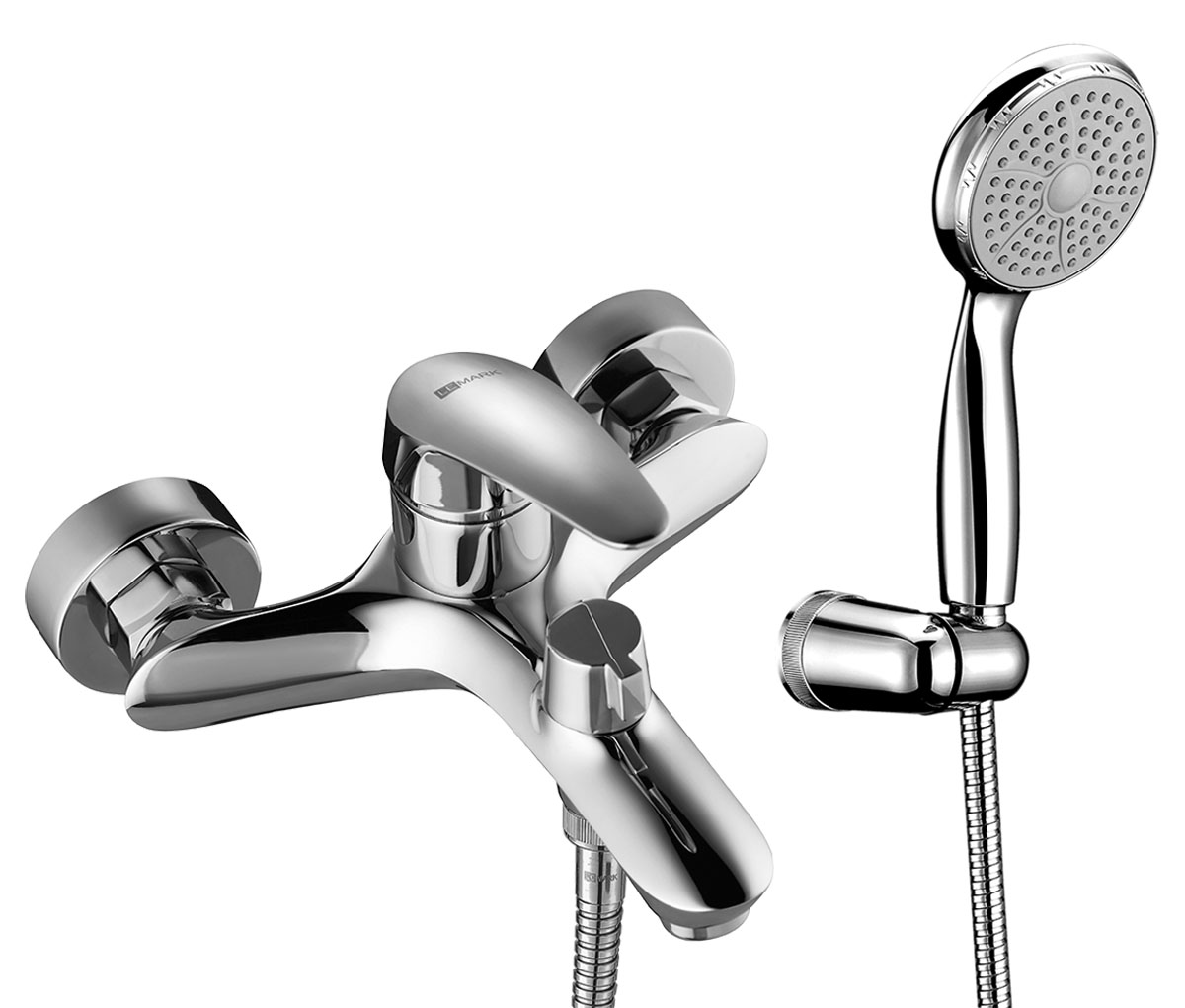 

Смеситель Lemark Linara LM0414C для ванны с душем, Хром, Linara LM0414C