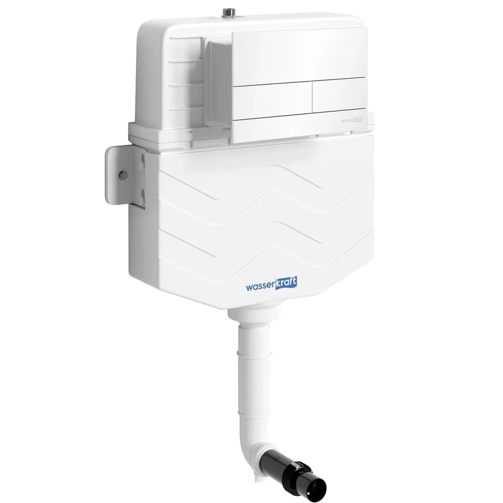 

Смывной бачок скрытого монтажа WasserKRAFT Aller 10TLT.031.ME.WH04, Белый, 10TLT.031.ME.WH04