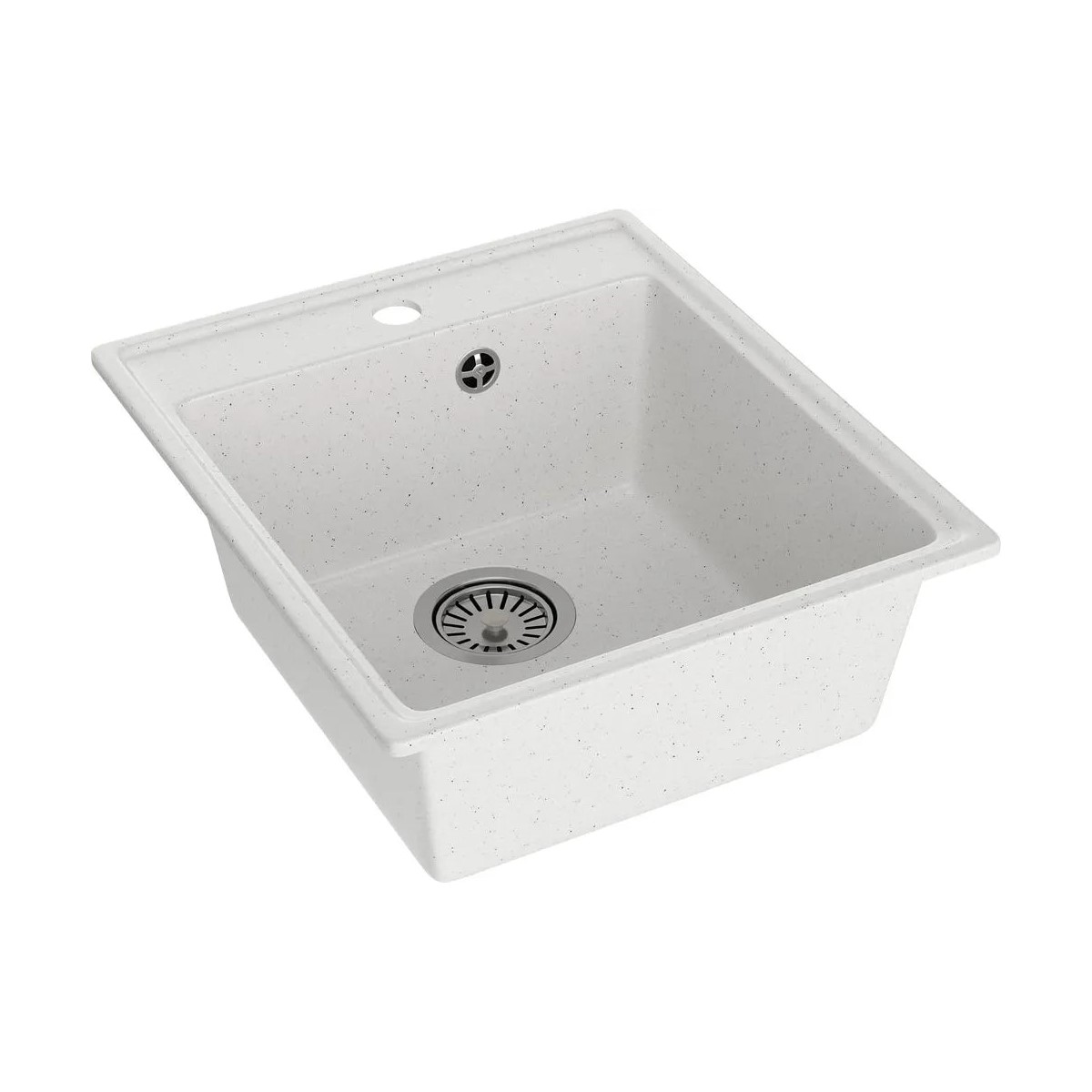 

Мойка кухонная Maretti KT425-WH 42,5х48,5 см, белая, Белый, KT425-WH