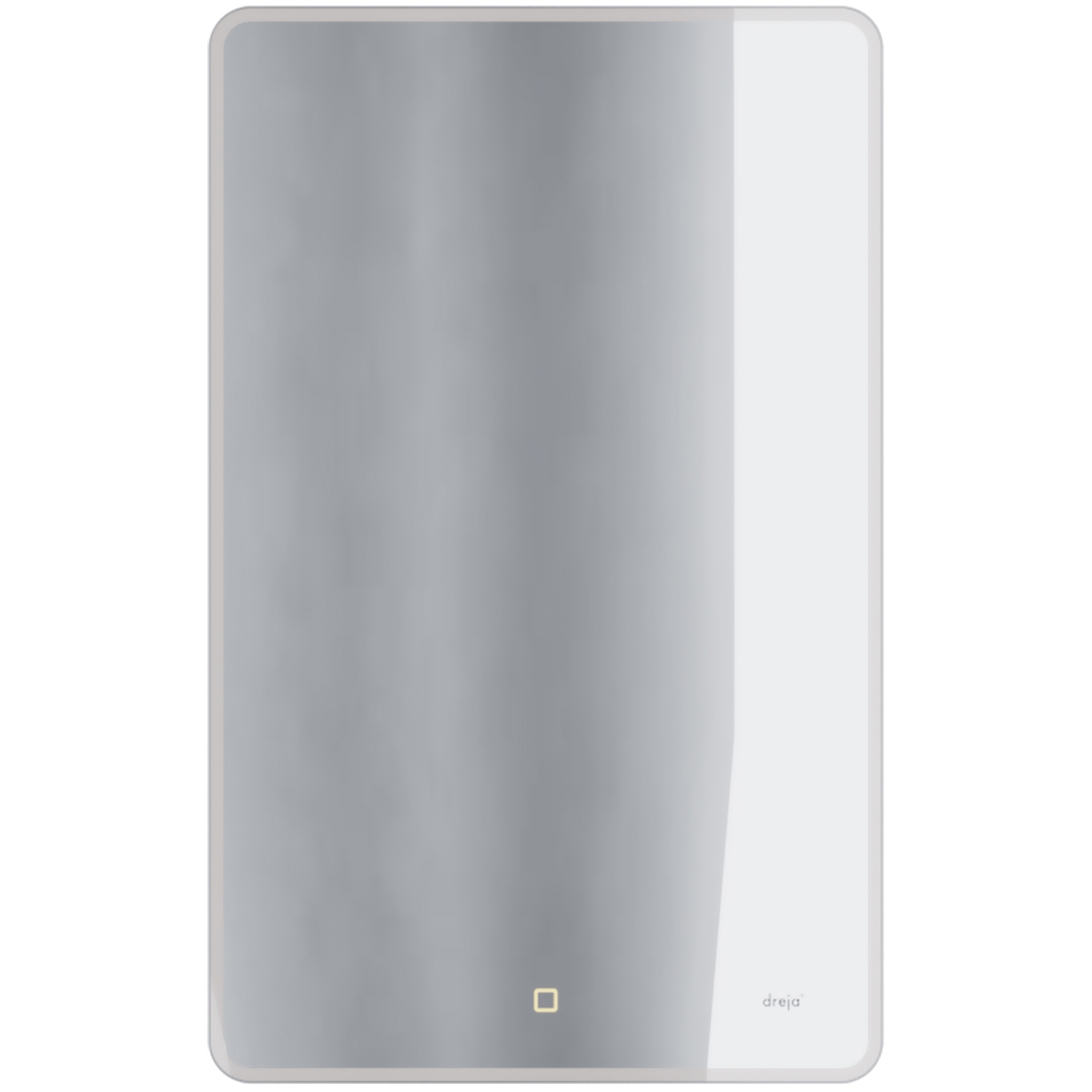 

Зеркало Dreja Point 50x80 с подсветкой и сенсорным выключателем, Белый, 50x80
