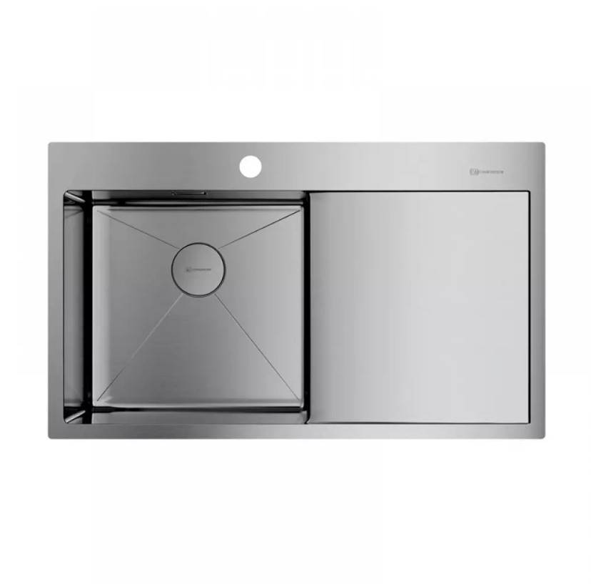 

Мойка кухонная Omoikiri Akisame 86-IN-L нержавеющая сталь, Akisame 86-IN-L