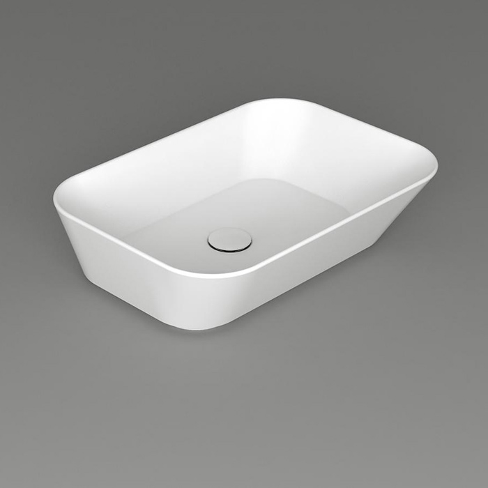 

Раковина Simas Wave WA04 bi*0 накладная 60х42 прямоугольная, Белый, Wave WA04 bi*0