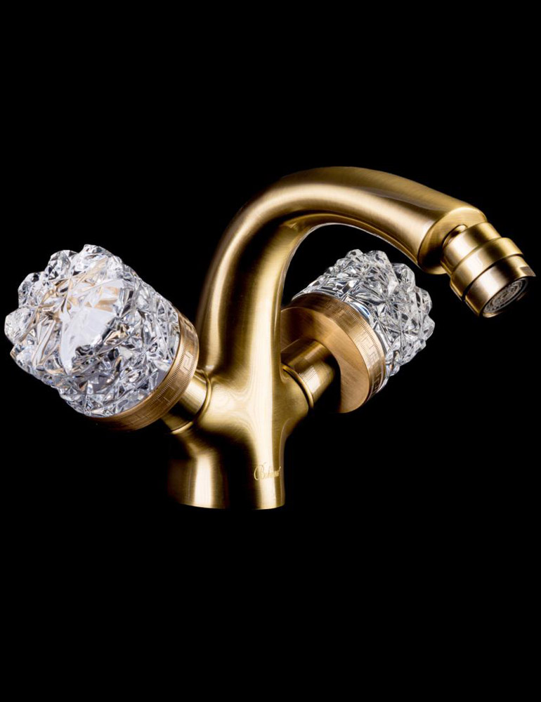 

Смеситель Boheme Crystal 316-CRST для биде, бронза, Crystal 316-CRST