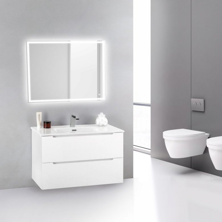 

Мебель для ванной BelBagno Etna 39 80 bianco lucido