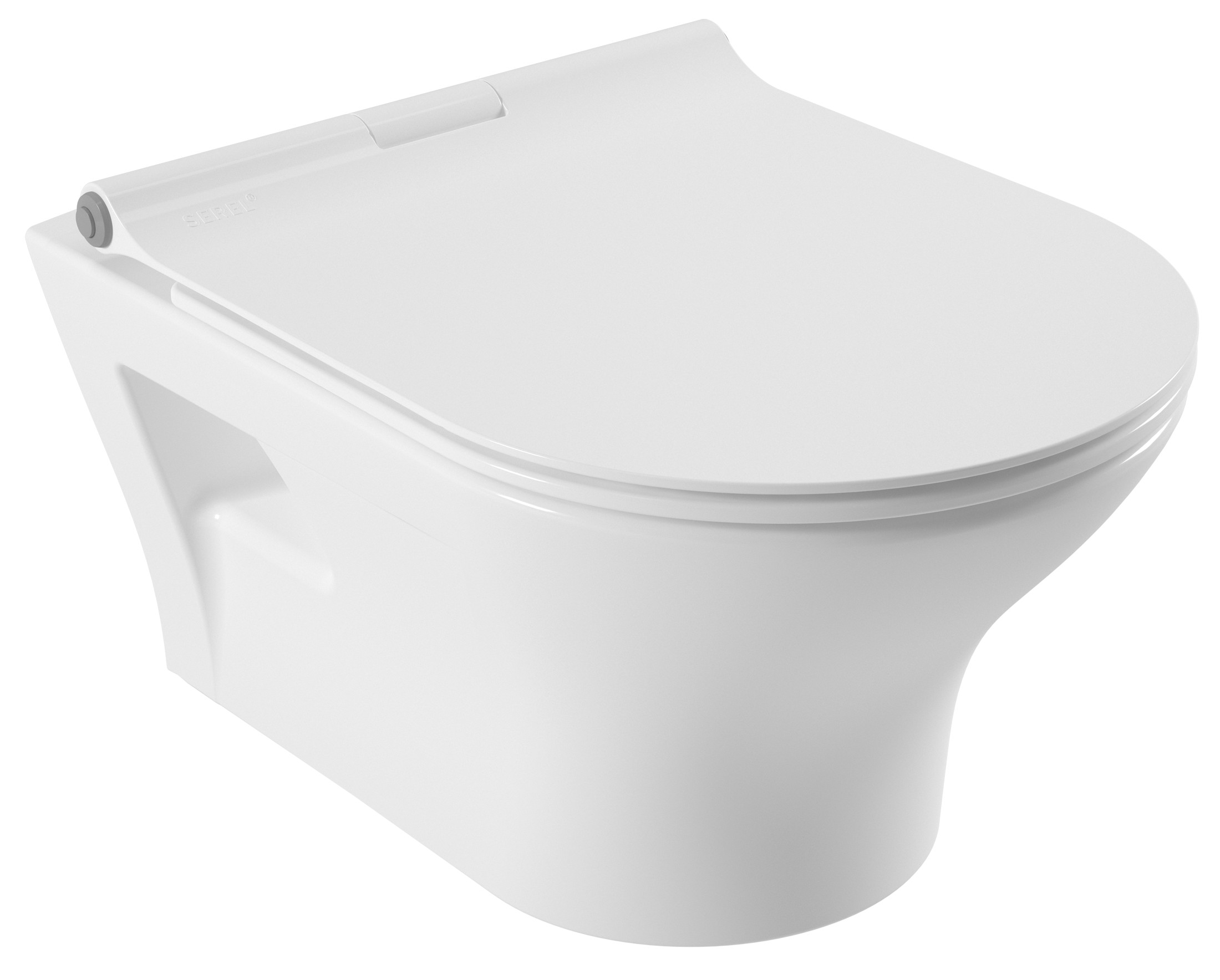 

Унитаз подвесной Serel Nita NT23SL 52x35.5 см с ободком, Белый, NT23SL