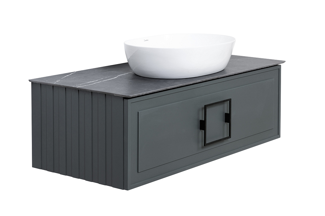 Тумба для комплекта La Fenice Cubo Grigio 90 серая