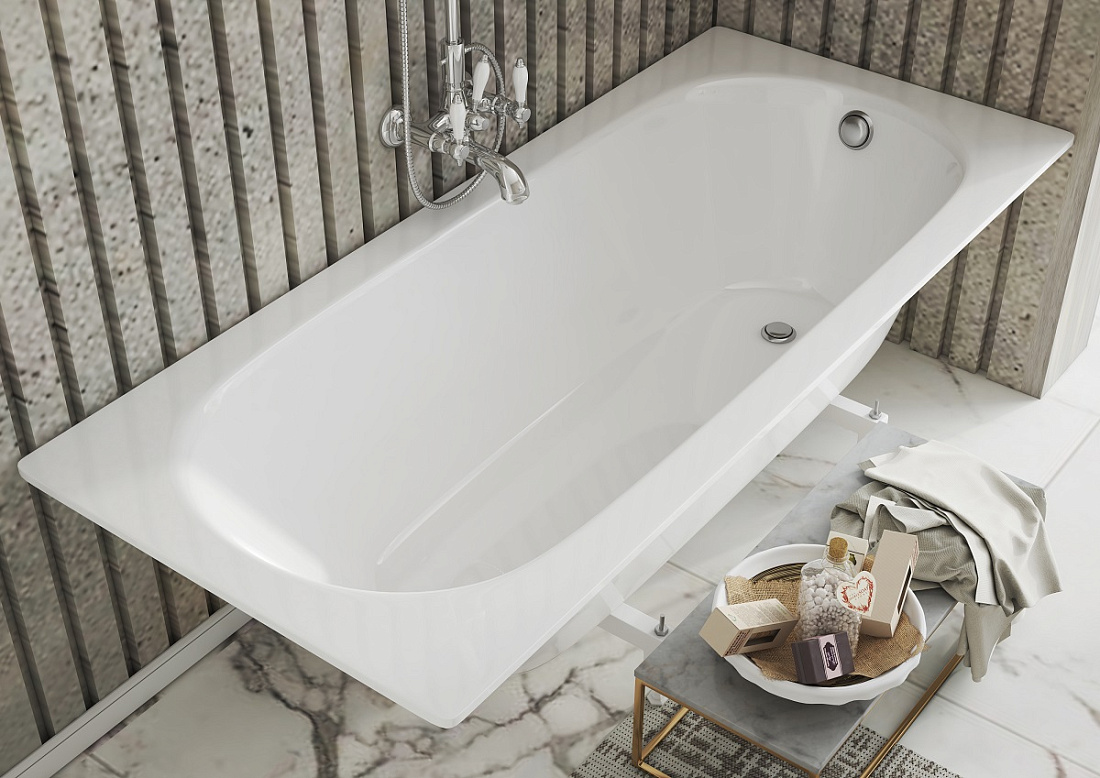 Ванна из искусственного камня Эстет Честер slim 180, 180x80